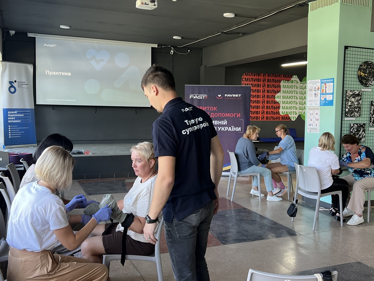 Favbet Foundation організував тренінг із першої допомоги для спортсменів Полтави, - Матюха