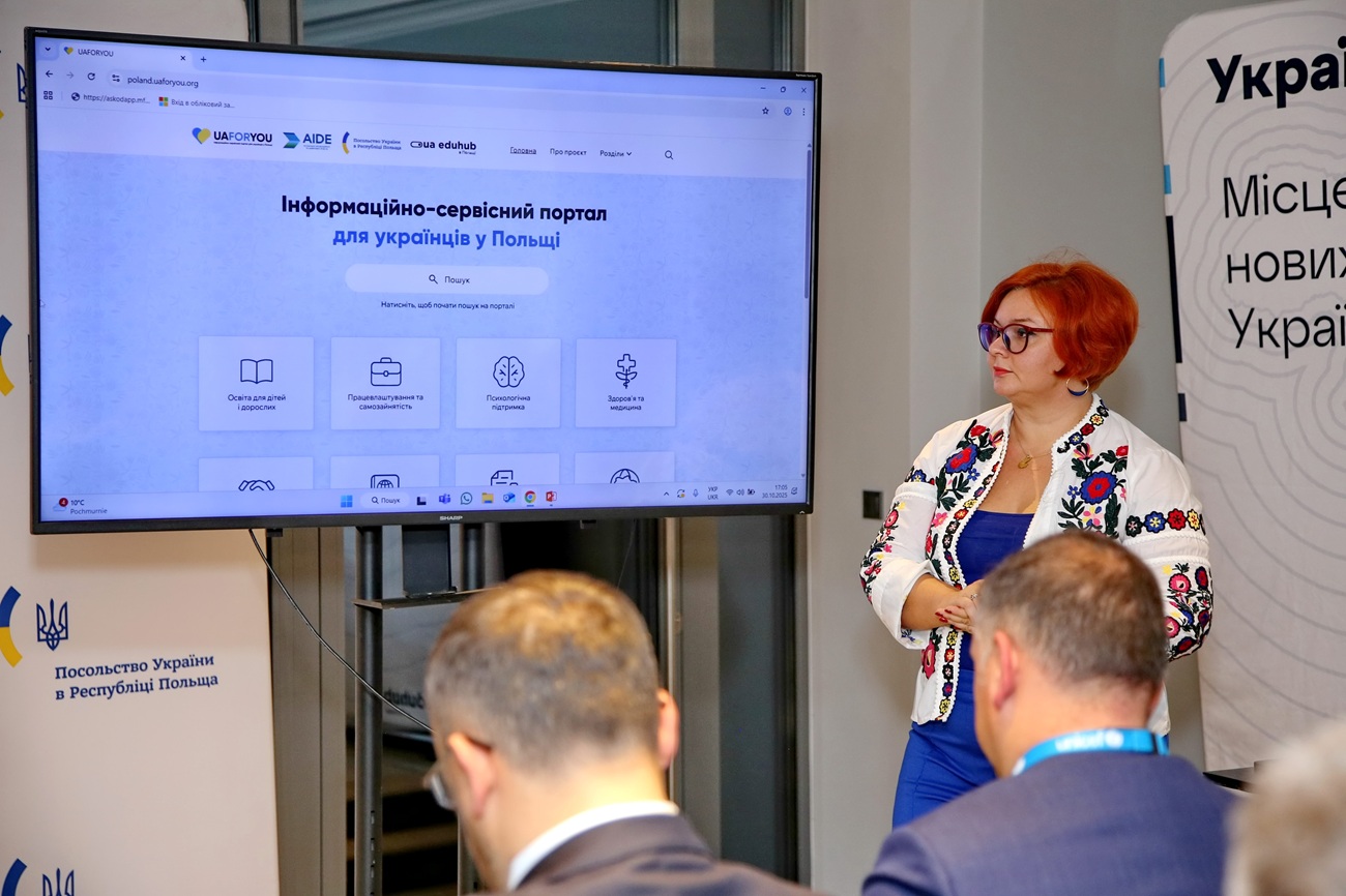 У Польщі запустили єдиний інформаційний портал для українців "UA4YOU"
