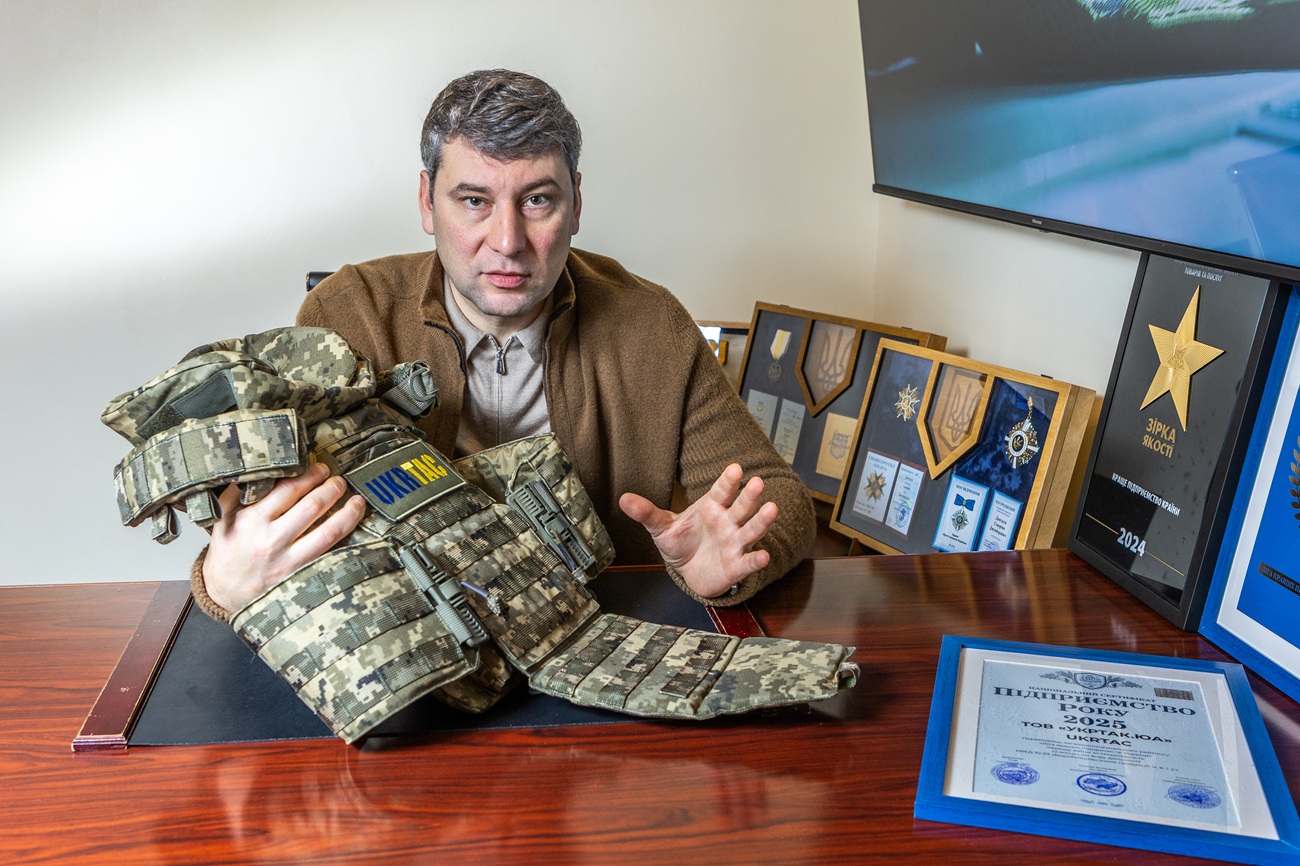 Северіон Дангадзе, UKRTAC: Українські бронежилети поза конкуренцією – для своєї армії ми робимо краще, ніж будь-хто
