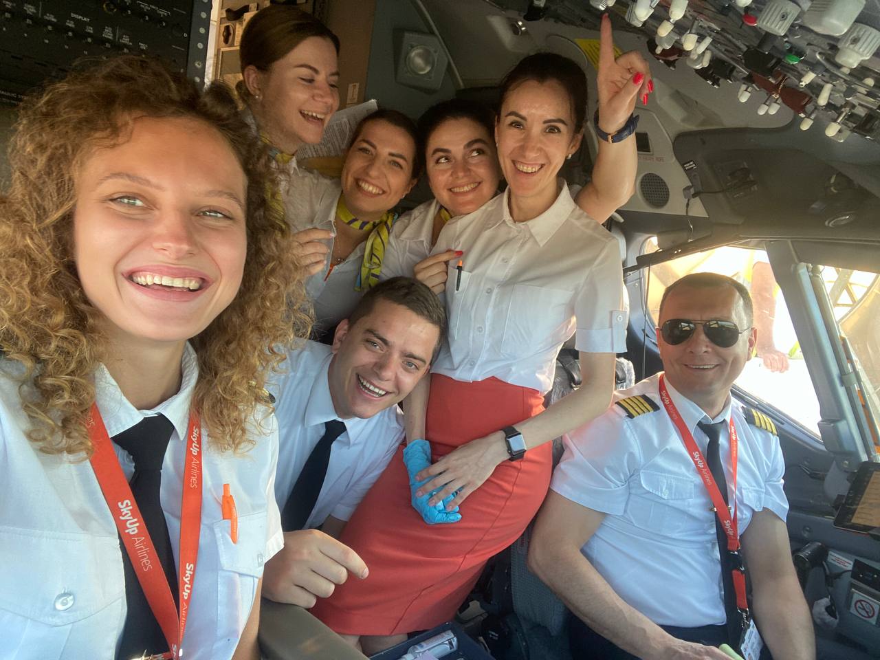 Пілот Юлія Слободянюк: У майбутньому хочу стати командиром повітряного судна