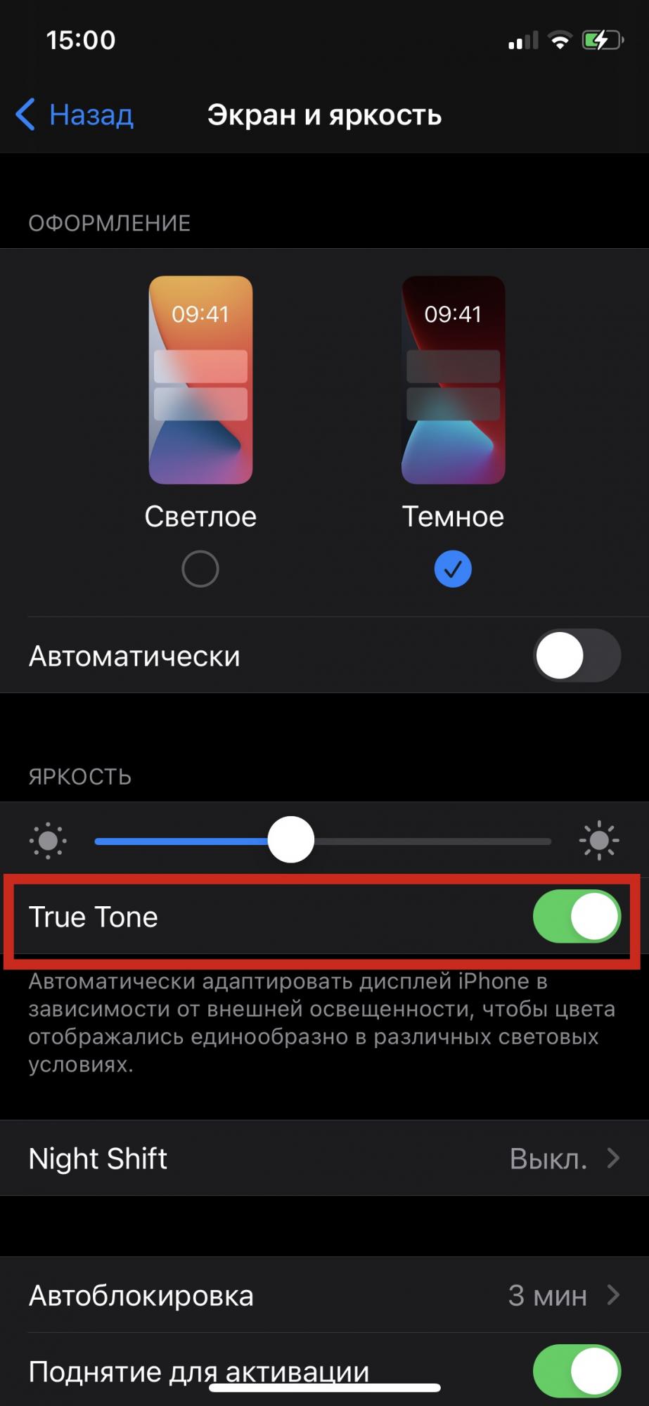 Яка користь функції True Tone на iPhone та як її включити