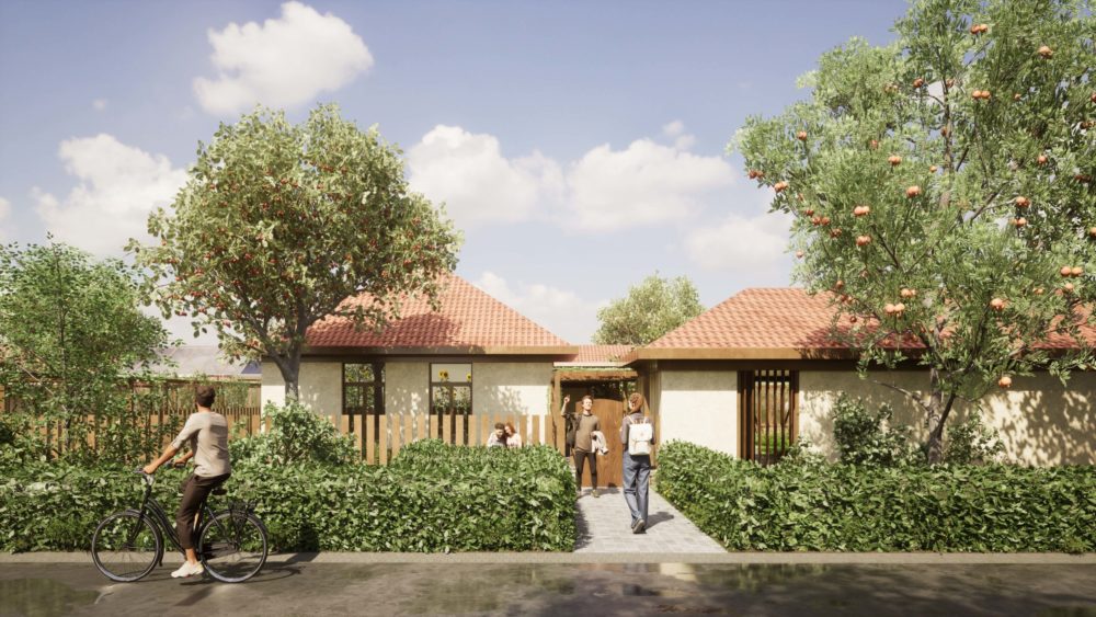 Архитекторы показали, каким станет село в Херсонской области после восстановления: фото