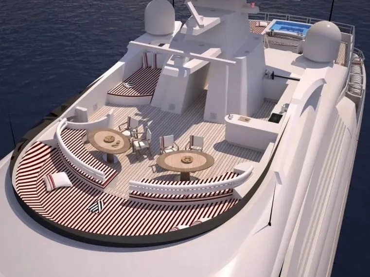 Шість палуб, басейн і кінотеатр: як виглядає яхта російського олігарха, яку у нього забрали (фото)