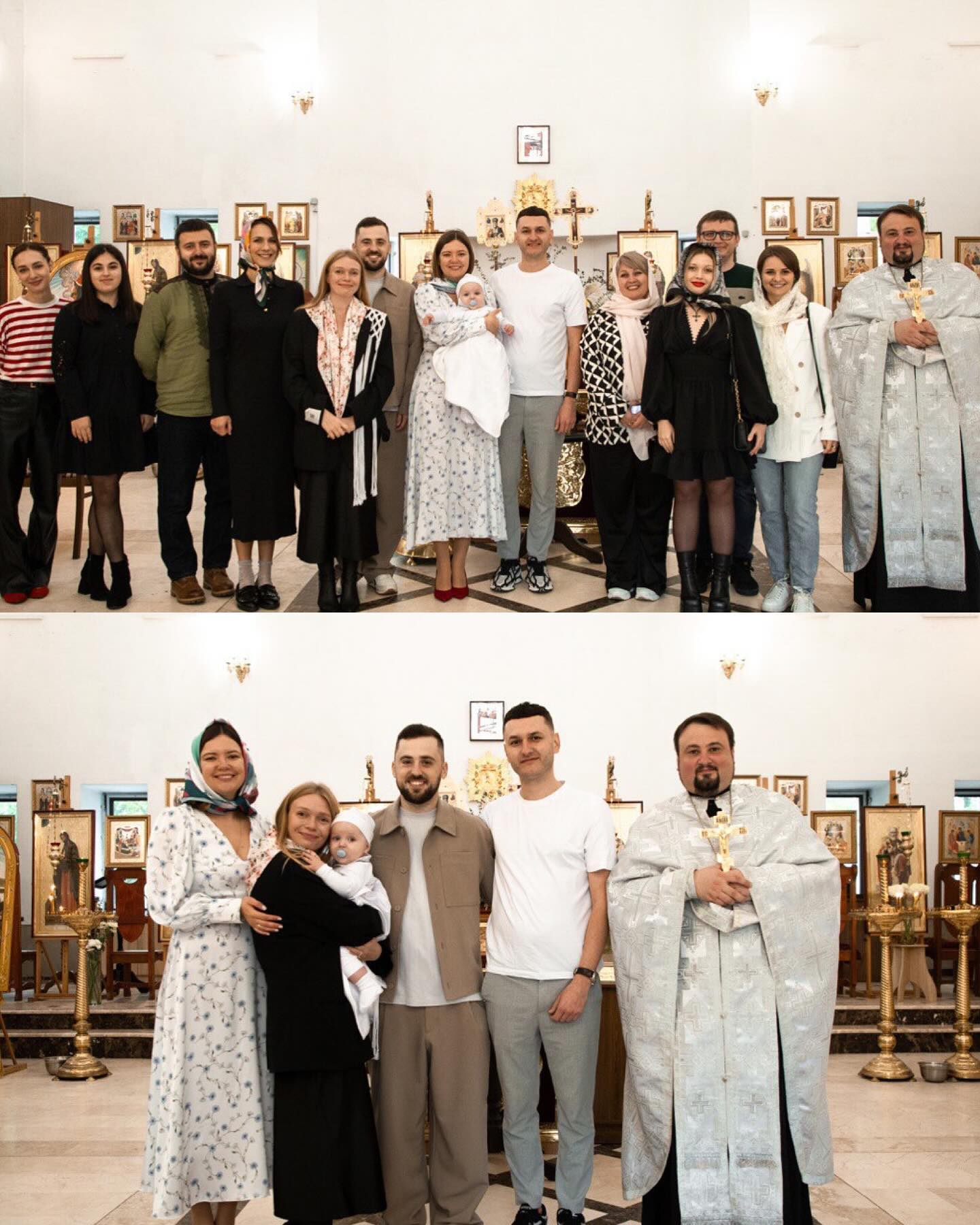 Зірка "Жіночого Кварталу" похрестила 7-місячного сина: зворушливі фото таїнства