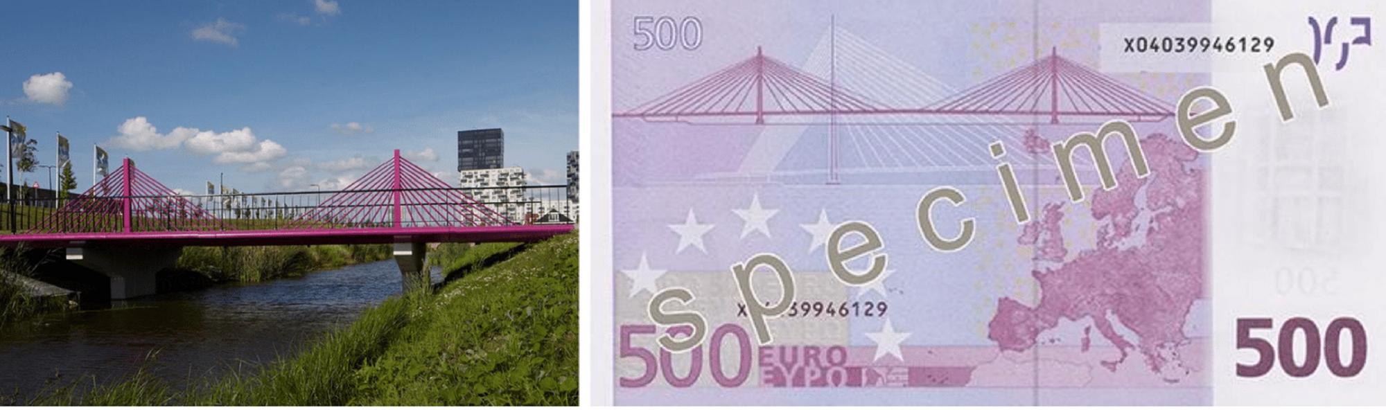 Чи існують мости з купюр євро реально? Відповідь знайдете в цьому місті