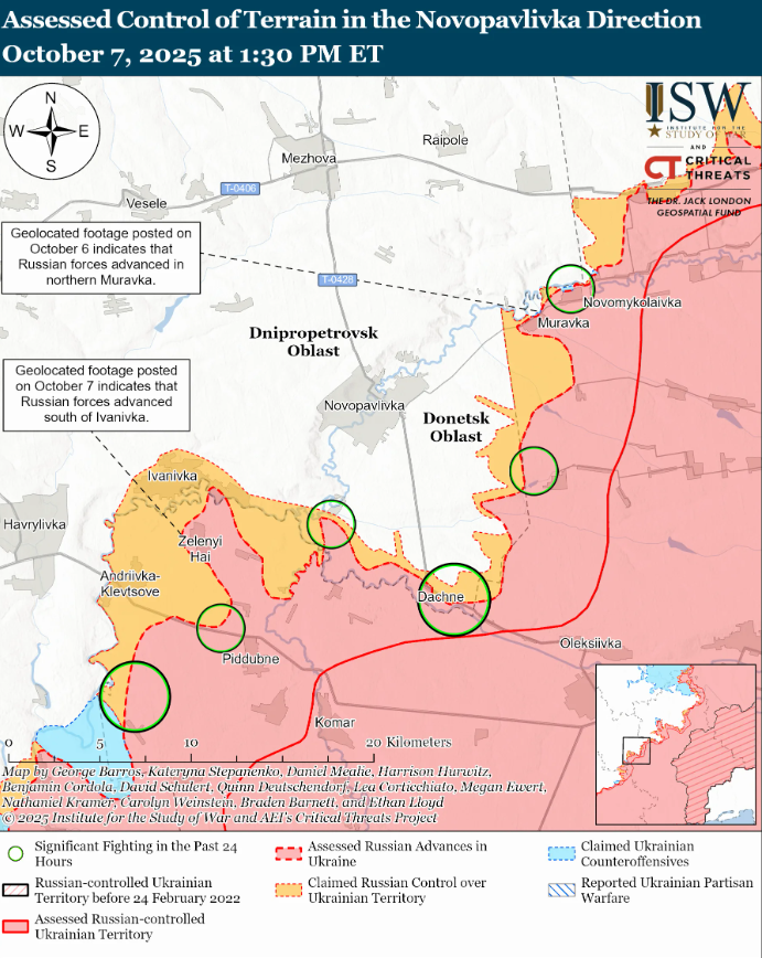 Війська РФ форсують Оскіл на надувних човнах і п'ють дощову воду біля Сум, - ISW