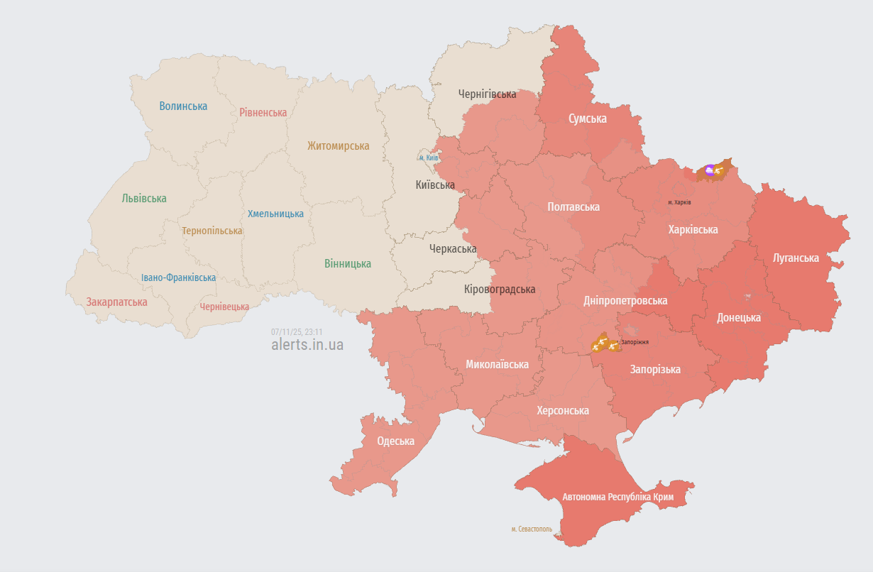 В Україні масштабна ракетна небезпека: росіяни запустили "Калібри"