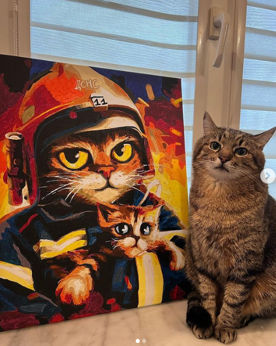 Кот Степан стал лицом обложки журнала Times Monaco: милые фото