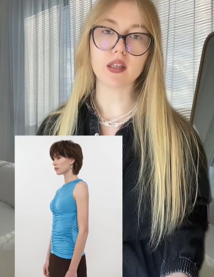 Ці речі повнять. Модна блогерка пояснила, як носити одяг, щоб він візуально не додавав об'єму (відео)