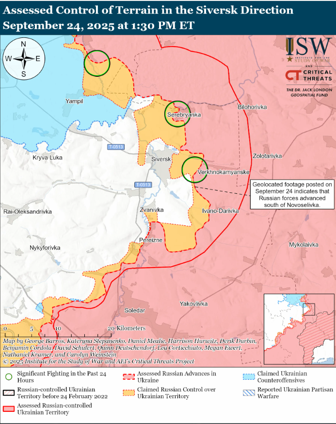 Війська РФ готуються до наступу на Херсонщині: карти ISW