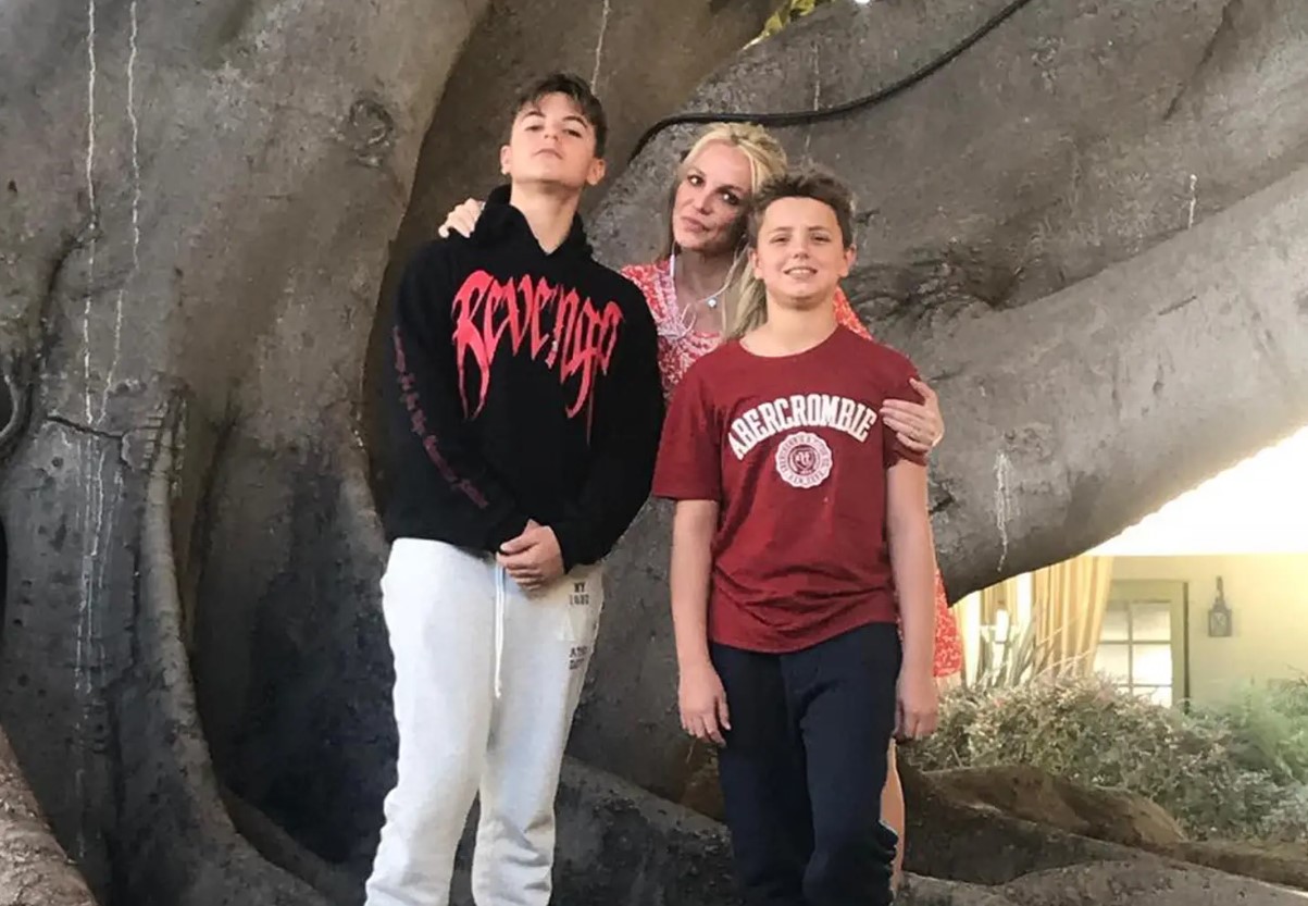 Бритни Спирс впервые за два года увиделась с сыновьями: эмоциональное видео