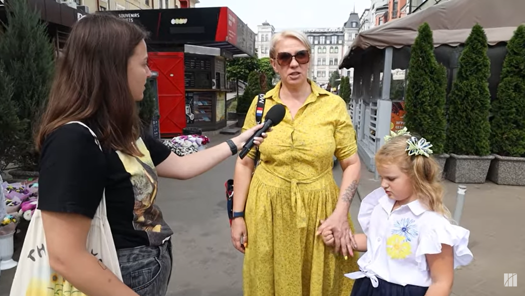 "Никто наш Киев не бомбит": родители высказались о безопасности детей в школах (видео)