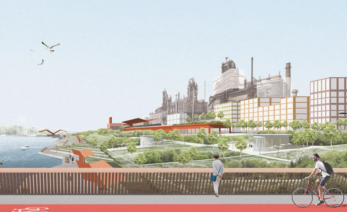 Новий драмтеатр і музей на "Азовсталі". Архітектори показали проєкти відбудови Маріуполя (фото)