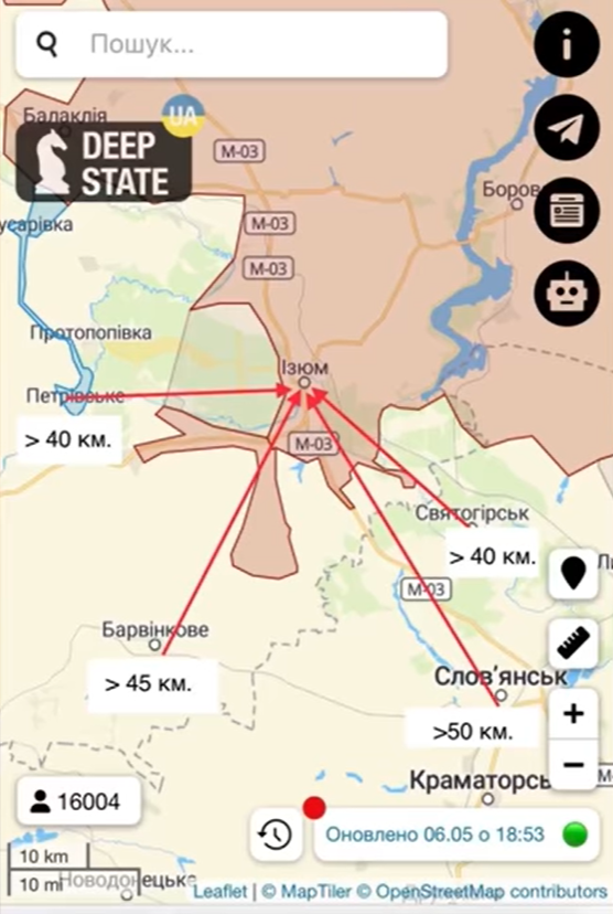 Війська РФ обстрілюють Ізюм з "Ураганів" касетними снарядами, брехливо звинувачуючи ЗСУ, - міськрада