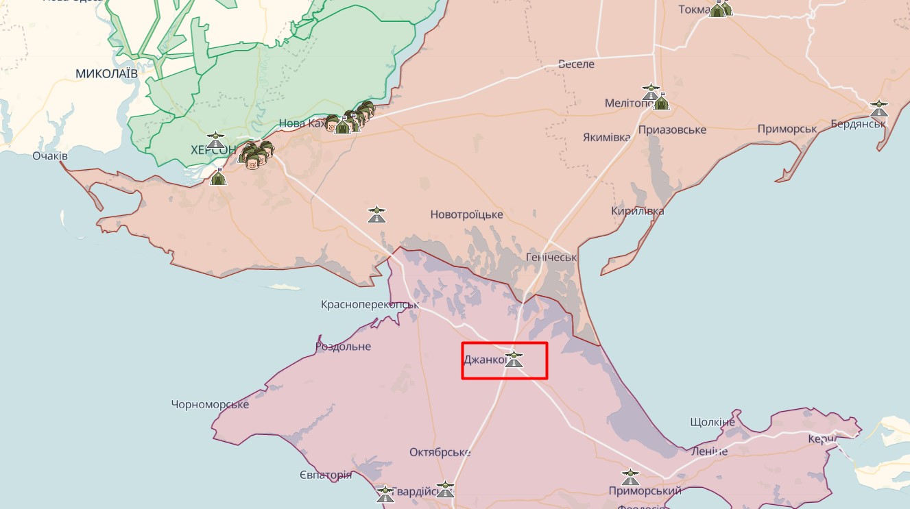 В окупованому Джанкої пролунали вибухи