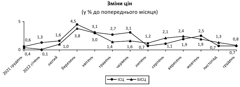 Інфляція в Україні сповільнилася наприкінці 2022 року: що подорожчало за рік