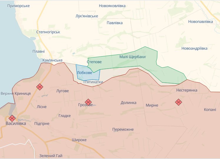 Українські військові показали відео зі звільненого села П'ятихатки