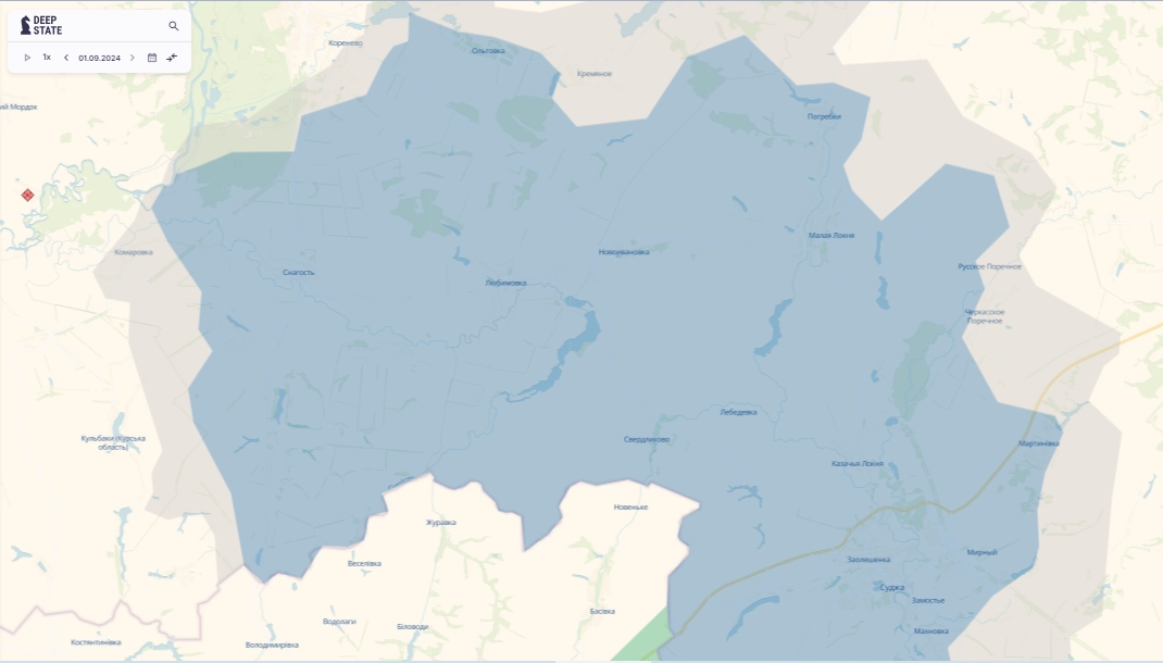 ЗСУ закінчили зачистку лінії на північ від Суджі в Курській області, - DeepState