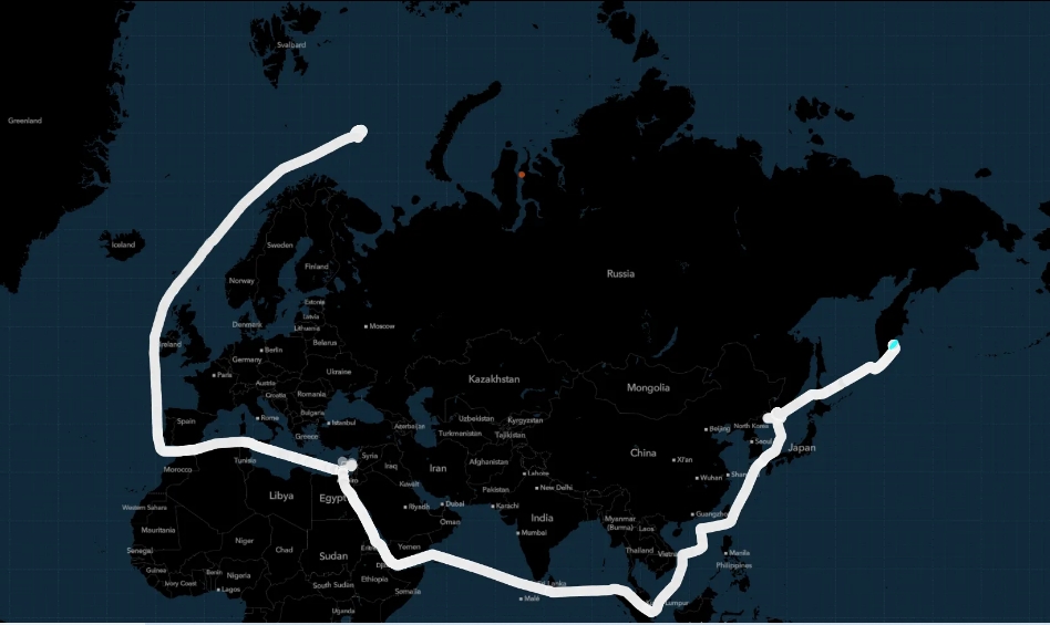 Российский танкер с газом за 4 месяца обошел полмира, но не нашел покупателя