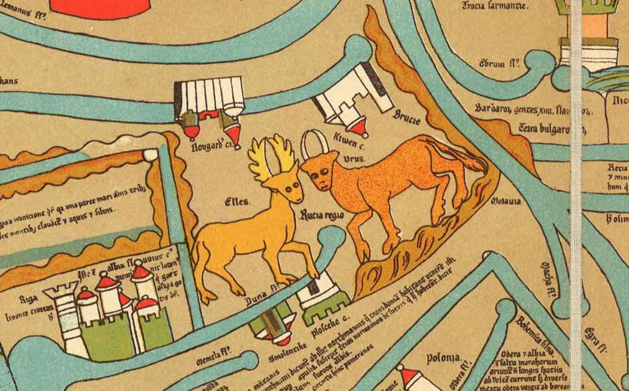 Як зобразили Україну на одній із найстаріших шкіряних карт світу: цікаві факти і фото