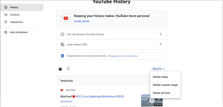 Як повністю відключити та видалити історію переглядів на YouTube: покрокова інструкція