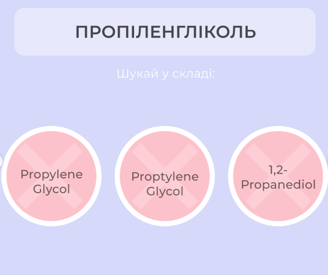 "Чорний" список компонентів, яких не повинно бути у складі косметики