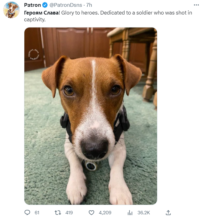 Герою слава! На честь українського безстрашного мученика-воїна запустили масштабний флешмоб