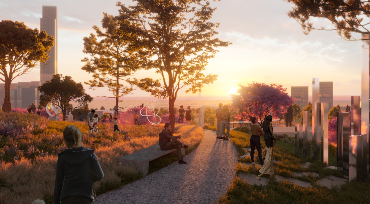 Занедбаний аеропорт перетворять на дивовижний парк: як виглядатиме нова зелена зона