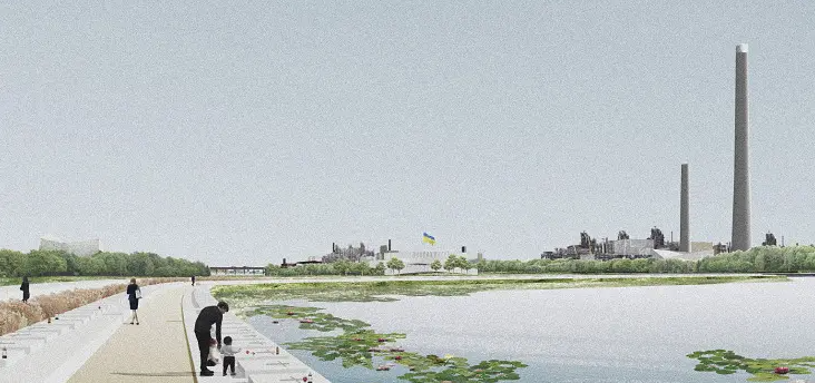 Новий драмтеатр і музей на "Азовсталі". Архітектори показали проєкти відбудови Маріуполя (фото)