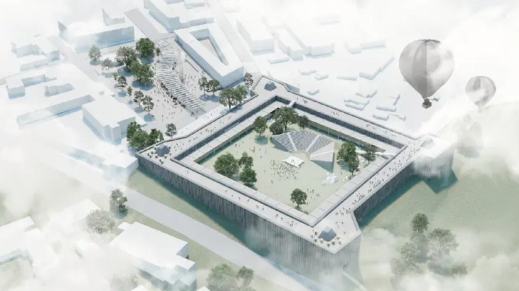 Новий драмтеатр і музей на "Азовсталі". Архітектори показали проєкти відбудови Маріуполя (фото)