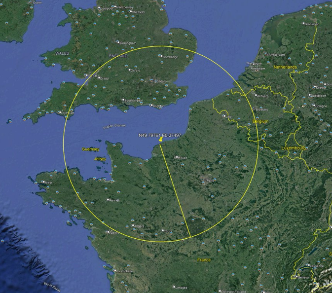 В небе над Ла-Маншем взорвался метеорит: видео "самоуничтожения" небесного тела