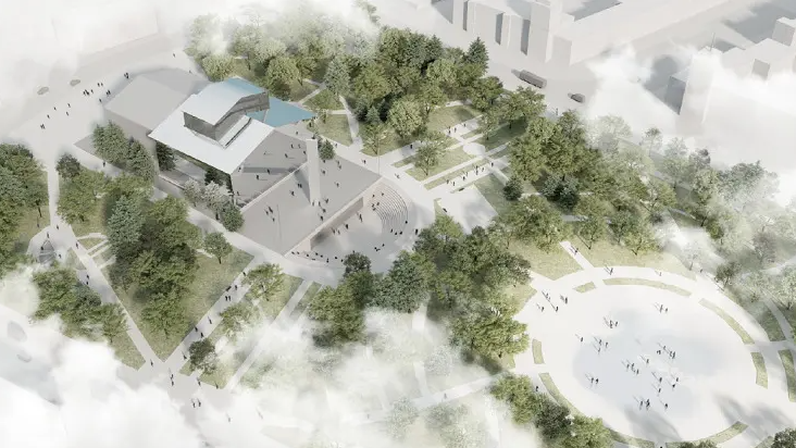 Новий драмтеатр і музей на "Азовсталі". Архітектори показали проєкти відбудови Маріуполя (фото)