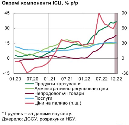 Інфляція в Україні прискорилася: НБУ назвав головну причину зростання цін