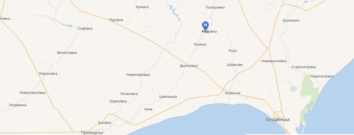 Возле оккупированного Бердянска утром раздались взрывы