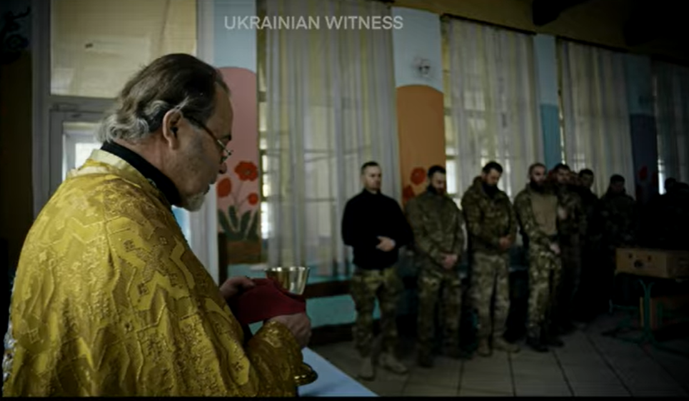 Уникальное видео отработки украинского "летучего" ПТУРа по российским позициям