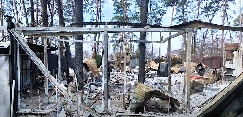 Харчишин розповів, що з його будинком, який на початку війни знищили росіяни: "Не збирався там жити"