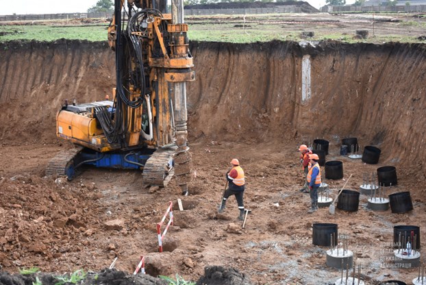 В Краматорске "с нуля" возводят многопрофильную больницу третьего уровня медицины