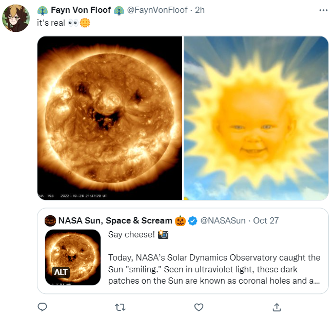 Ось як насправді виглядає сонячна посмішка: вчені розкрили причину "радості" світила