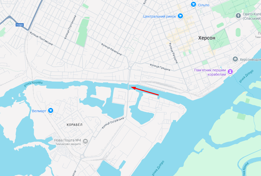 Готує плацдарм чи "мертву зону"? Навіщо Росія атакує Острівський міст у Херсоні