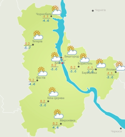 Нічні морози та сніг на заході: якою сьогодні буде погода в Україні