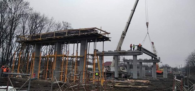 Между Кропивницким и Знаменкой начали строить новый мост