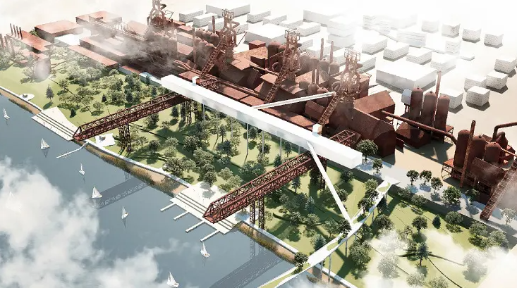 Новий драмтеатр і музей на "Азовсталі". Архітектори показали проєкти відбудови Маріуполя (фото)