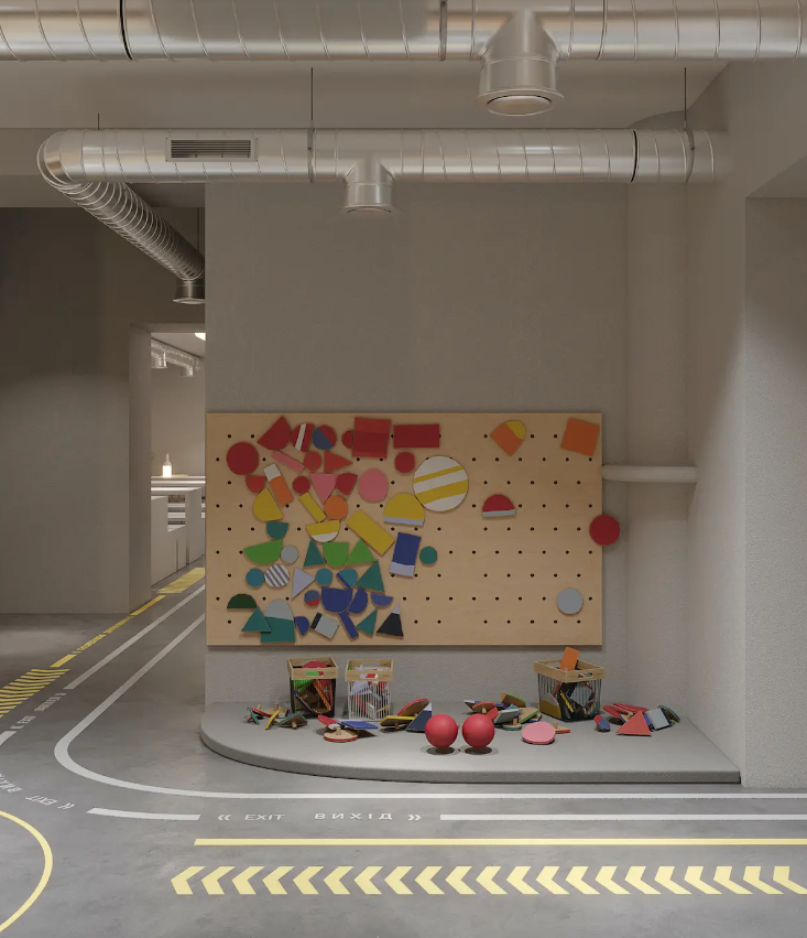 Бомбоубежище с "кинотеатром" и детским уголком: архитекторы разработали концепт уютного укрытия