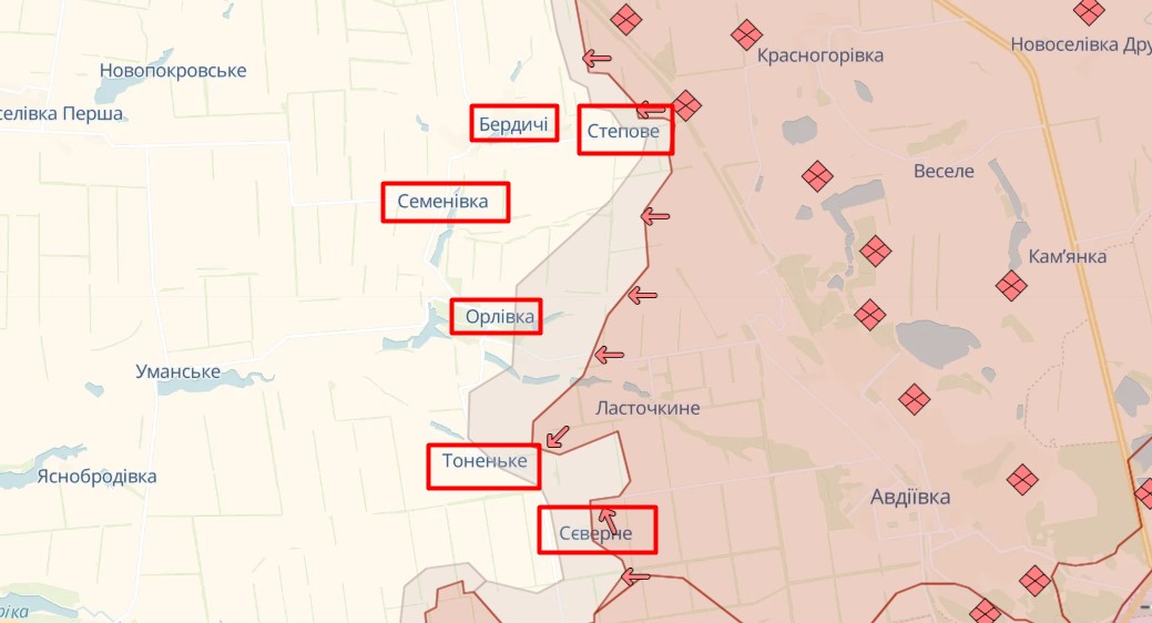 "Буфер безпеки". Експерт пояснив, чому Росія наступає на захід від Авдіївки