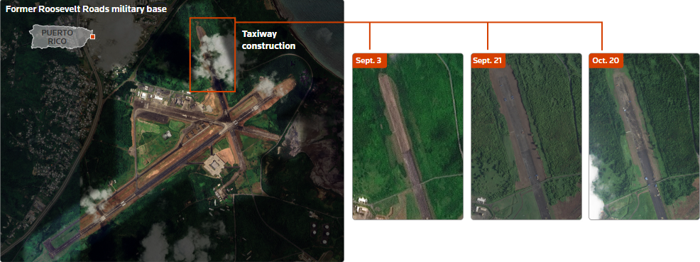 Готують плацдарм? США відновлюють занедбану військову базу біля Венесуели