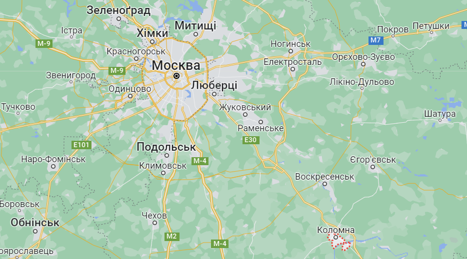 У Підмосков'ї впав безпілотник, - ЗМІ