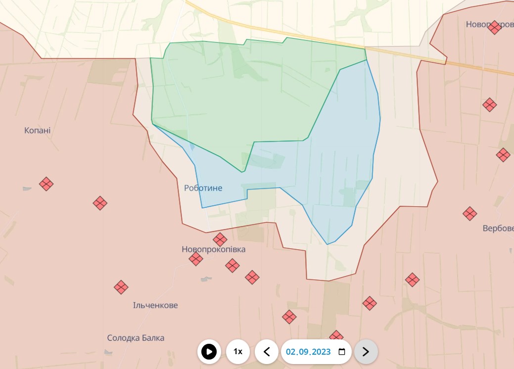 ЗСУ досягли нових успіхів на південному напрямку: карти боїв DeepState