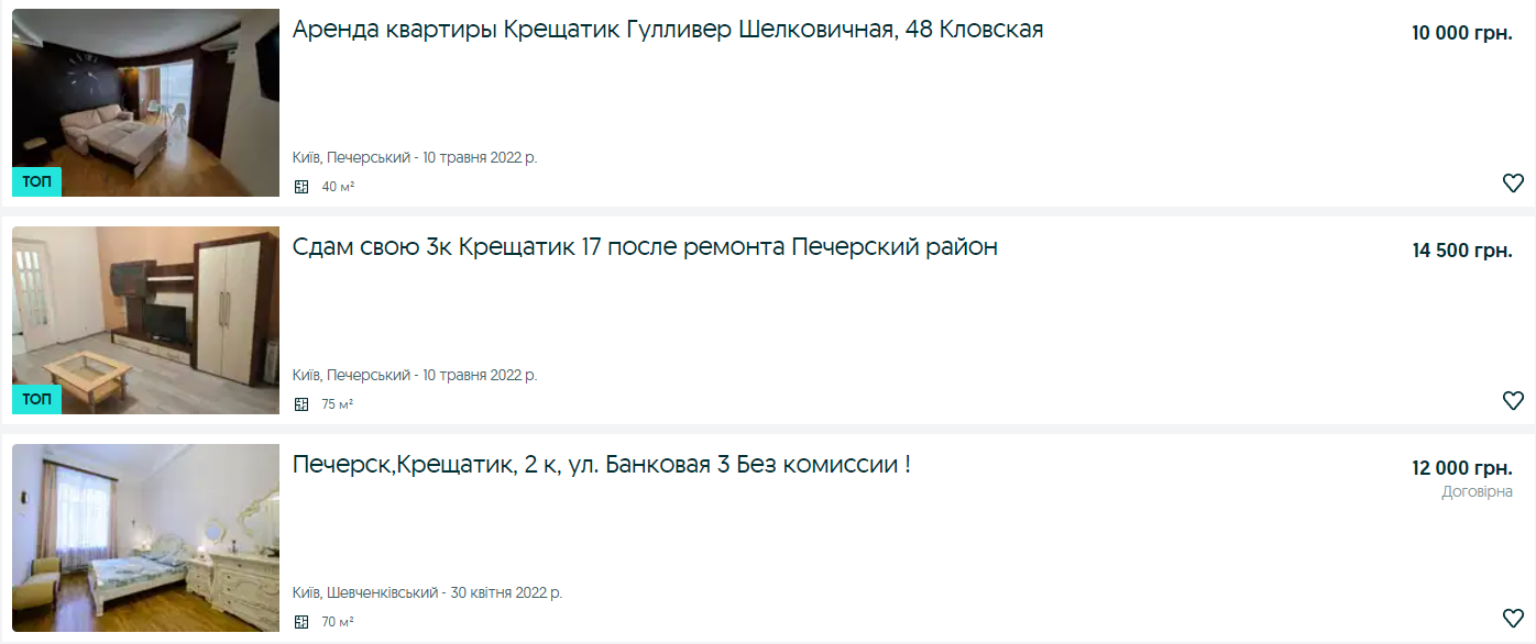 Рекордне падіння цін. Скільки коштує оренда квартир у Києві під час війни
