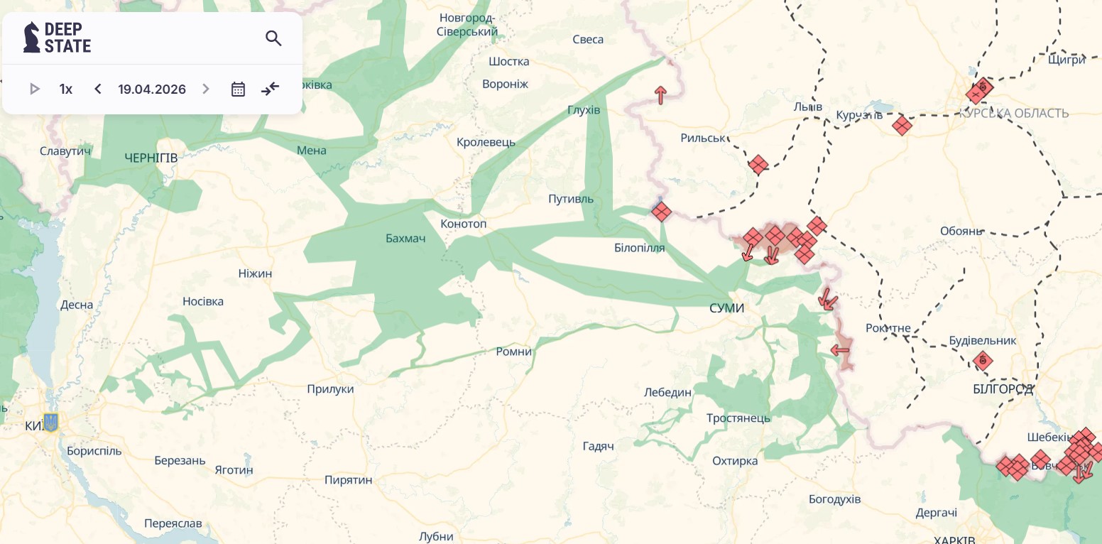 Чи є ризик оточення Сум? Сили оборони зробили важливу заяву на тлі чуток у мережі