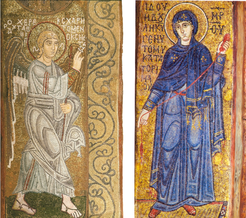 Показали найдавніше в Україні зображення Благовіщення. Цій фресці 1000 років (фото)